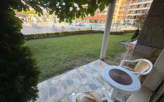 Apartment 2+1 with pool view, Royal Sun, Sunny Beach ID: 92191
