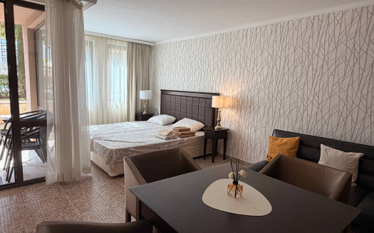 Студия с двориком в Barceló Royal Beach, Солнечный Берег ID: 90952