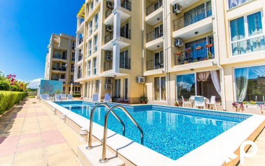 Двухкомнатная квартира в Golden Eye Residence, Святой Влас ID: 91560