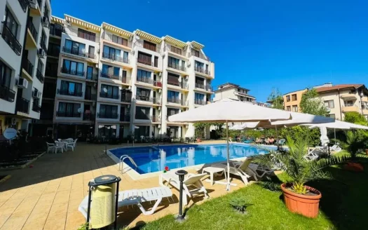 Двокімнатна квартира в Amber Beach, Сонячний берег ID: 99084
