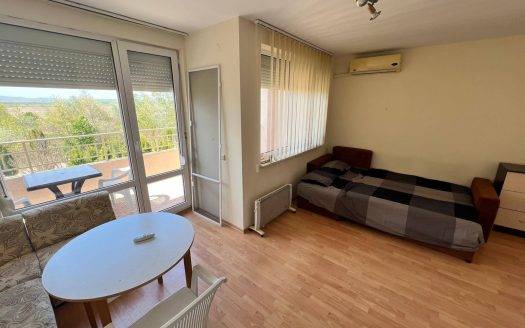 Студія з двома балконами в Nessebar Fort Noks, Сонячний берег ID: 94329
