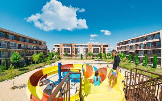 Трёхкомнатная квартира в Holiday Fort Club, Солнечный берег ID: 94063