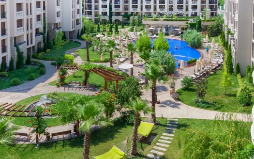One bedroom apartment in Cascadas Family Resort, Sunny Beach ID: 99192