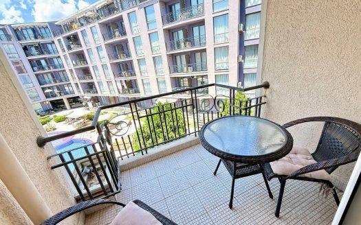 Two-room apartment with a pool in Rainbow 4, Sunny Beach ID: 102212