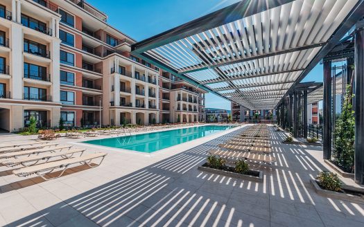 2-комнатная квартира с видом на море в Green Fort Suites, Солнечный Берег ID: 104464
