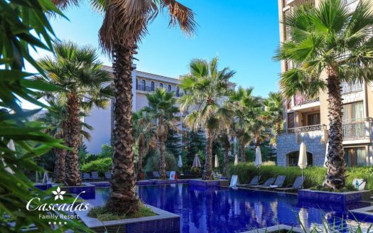 Студия 36 м² в Cascadas Family Resort, Солнечный Берег ID: 105223
