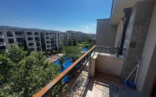 2-комнатная квартира с видом на бассейн в Cascadas Family Resort, Солнечный Берег ID: 105434