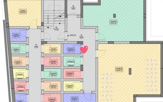 3-кімнатна квартира з паркомісцем у комплексі Emilia Romana City V2, Сонячний Берег, ID: 104137