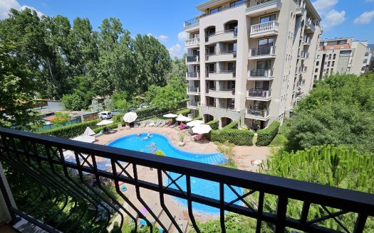 Двокімнатна квартира з видом на басейн у Cascadas Family Resort, Сонячний Берег ID: 106175