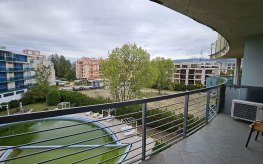 2-комнатная квартира с видом на бассейн в Riviera Blue, Солнечный Берег ID: 107498